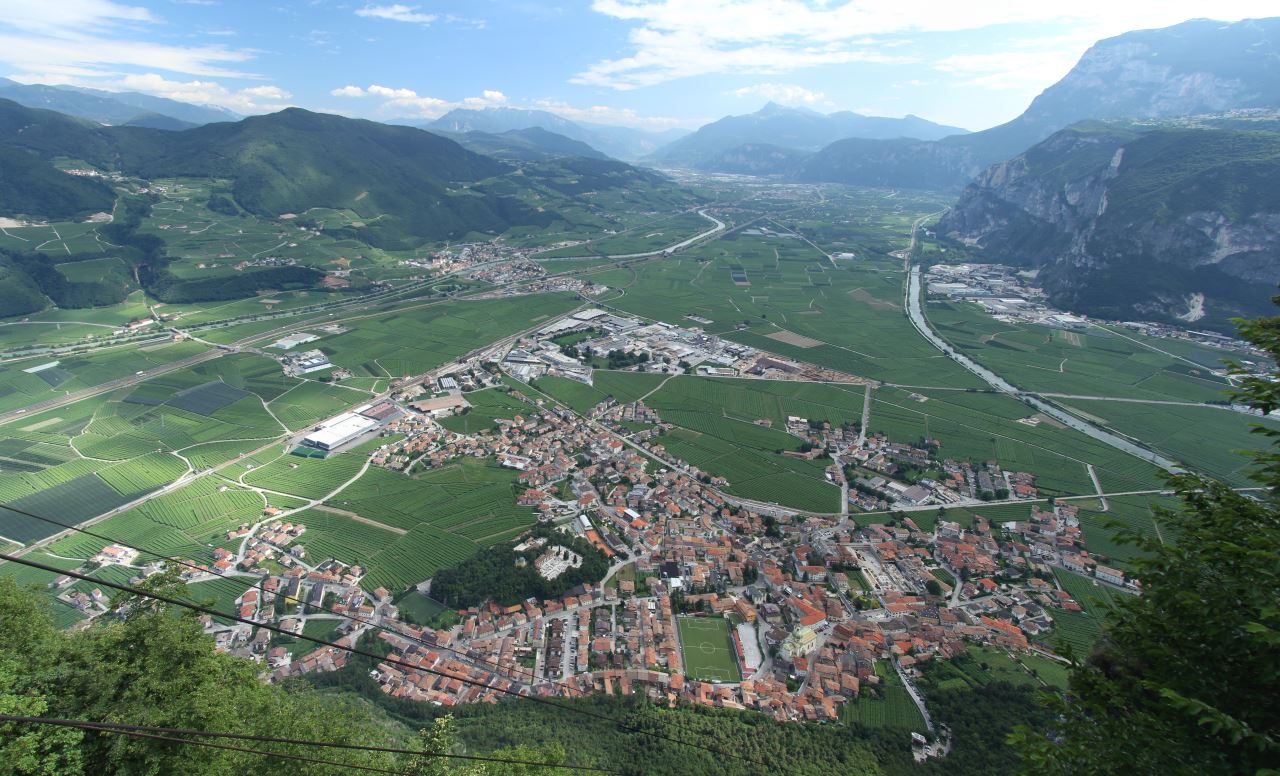 Risaie di Fontanetto Po in provincia di Vercelli - Piemonte
