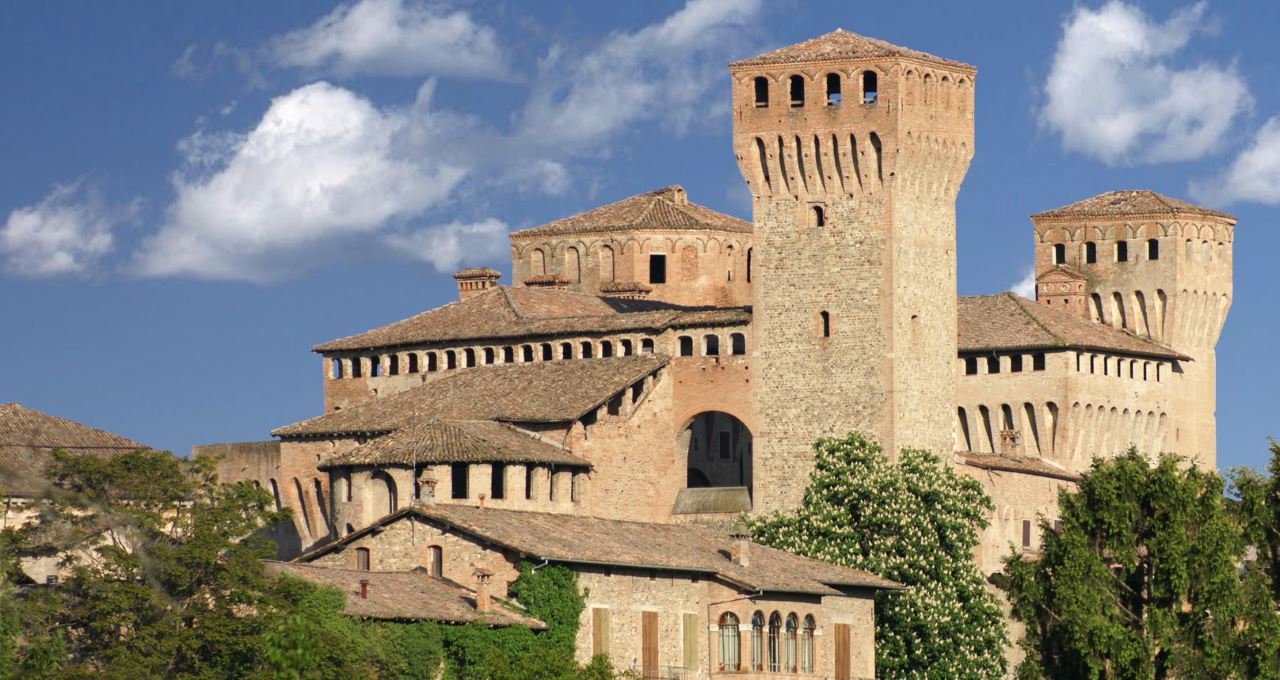 Risaie di Fontanetto Po in provincia di Vercelli - Piemonte