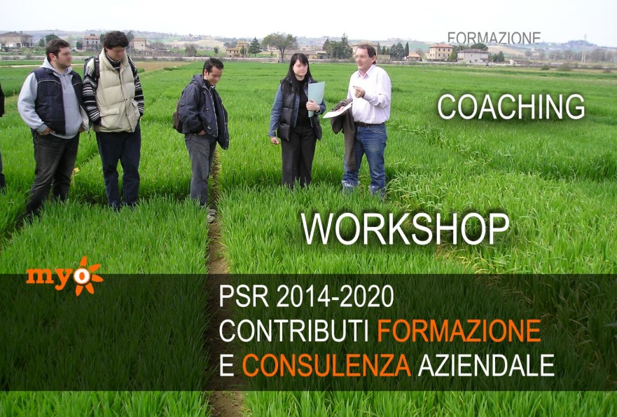 Corsi di formazione e di aggironamento in agriicoltura finanziati dal PSR 2014-2020